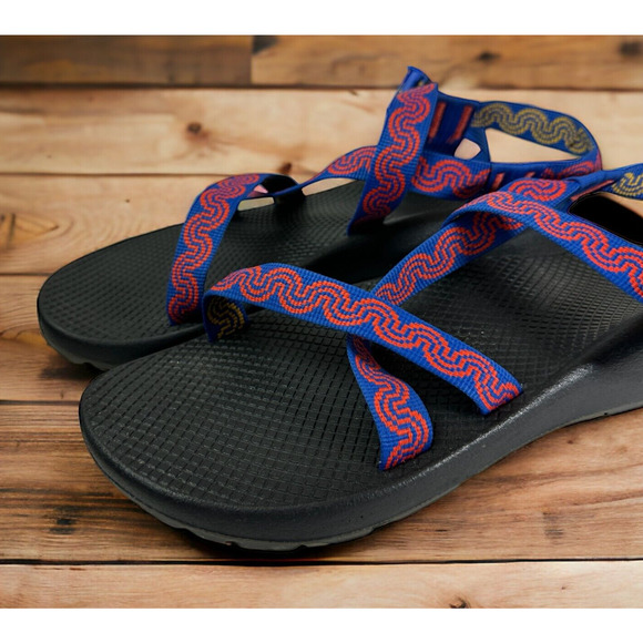 Chaco Z/1 Classic Sandal Comfort Hiking Women's Size 11 Gains Royal Blue EUC - Picture 2 of 11